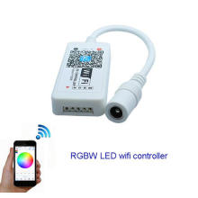 Regulador de Wifi LED RGBW DC12V mini controlador para 5050 RGBW LED módulo de tira de luz